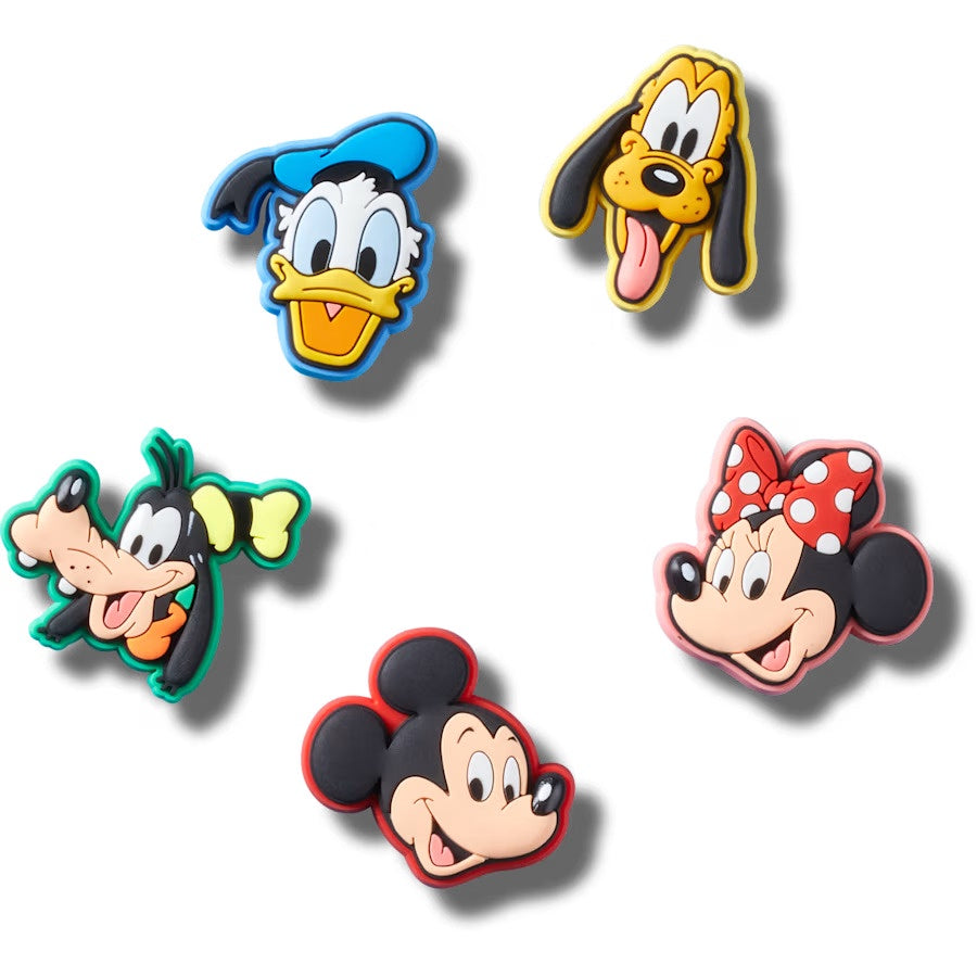 Jibbitz Charms - Mickey Friends Colorful 5Pk