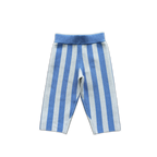 Organic Milano Stripe Knit Pant - Cobalt