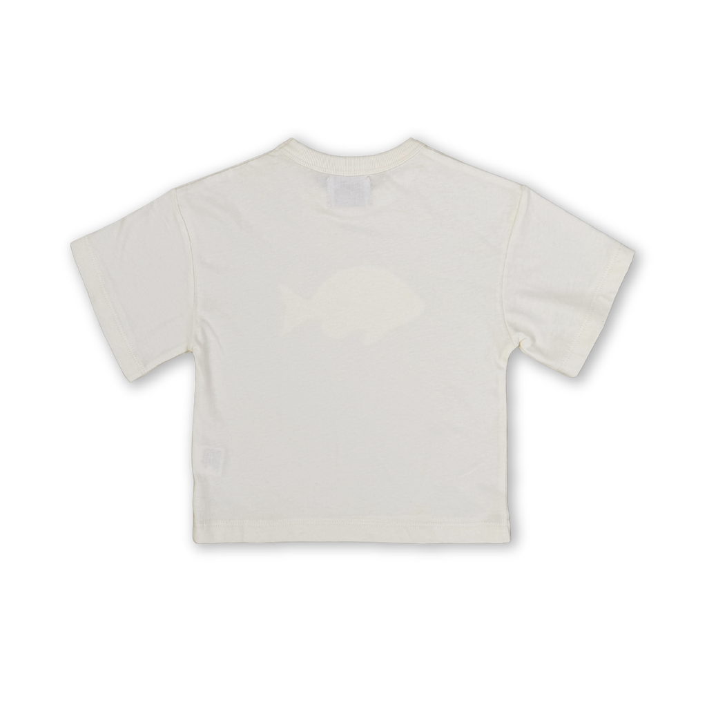 Perch Fish Tee - Cream