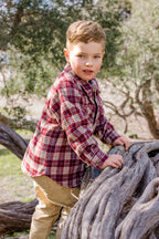 The Buddy Shirt - Burgandy