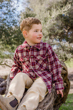 The Buddy Shirt - Burgandy