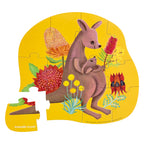 Mini Puzzle 12 Piece - Kangaroo and Joey