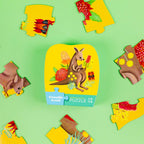 Mini Puzzle 12 Piece - Kangaroo and Joey