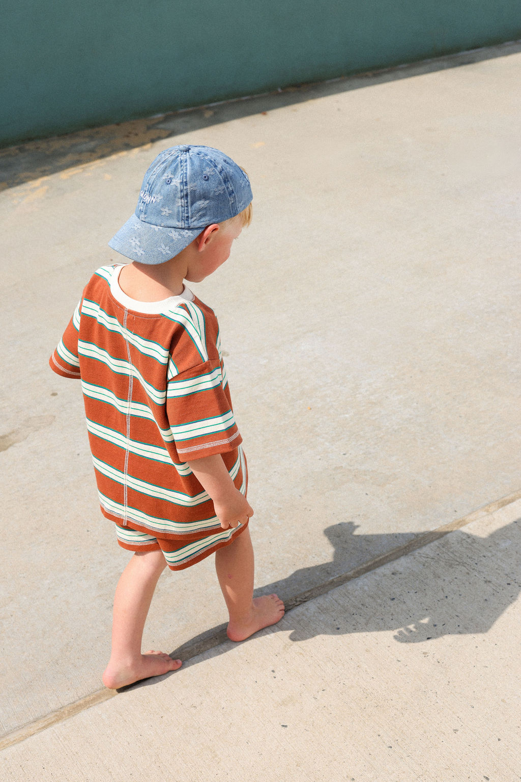 Daisy Denim Cap