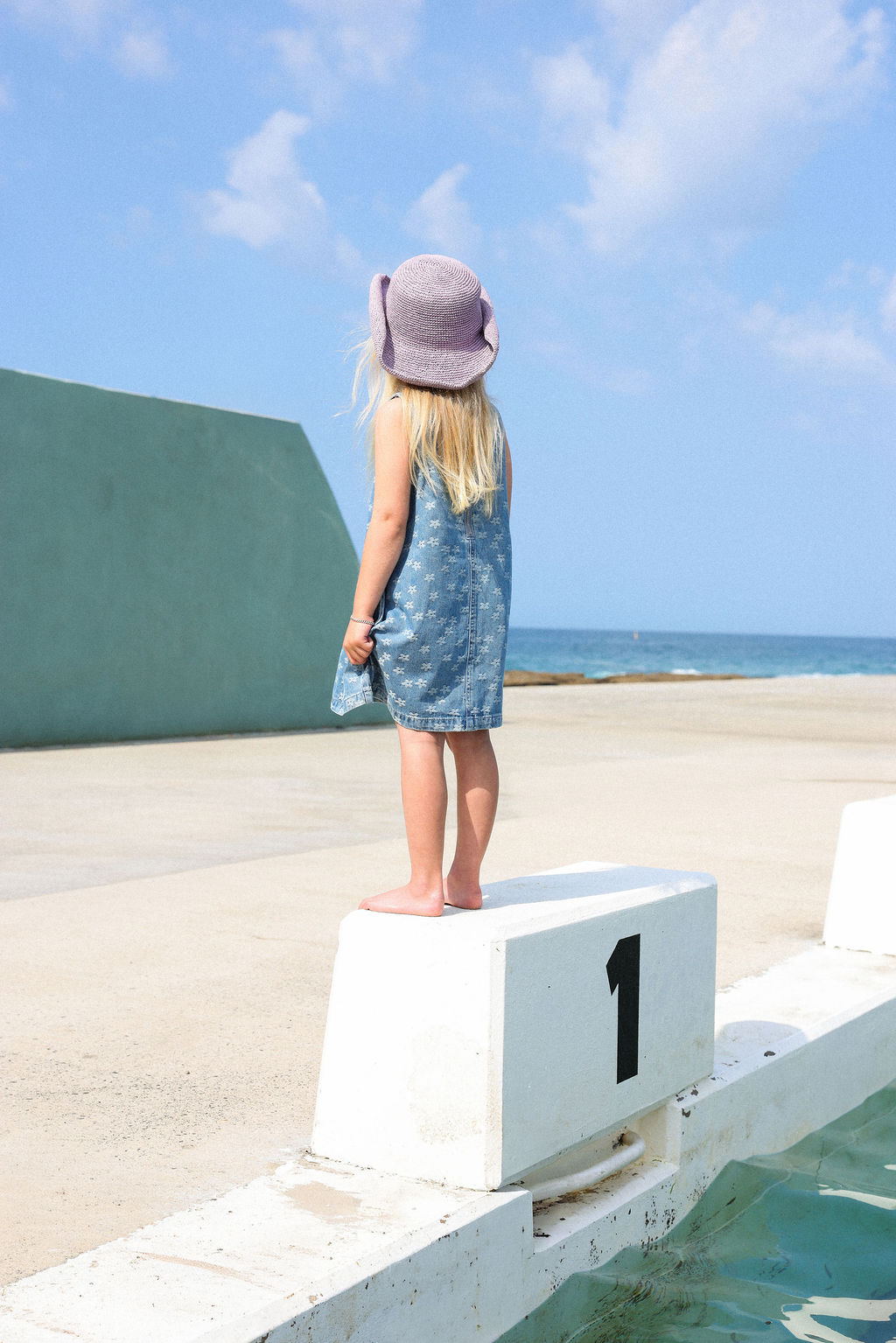 Daisy Denim Shift Dress