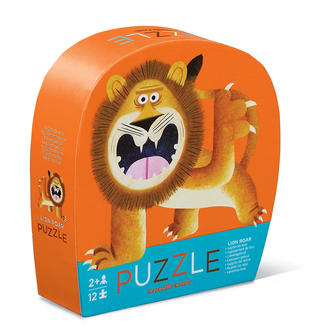 Mini Puzzle 12 Piece - Lion Roar