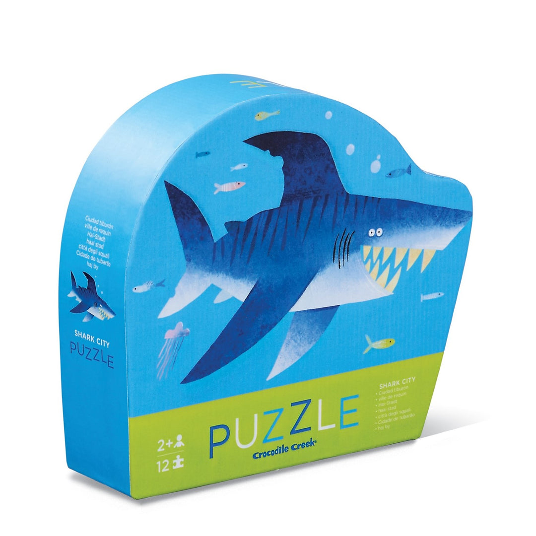 Mini Puzzle 12 Piece - Shark City