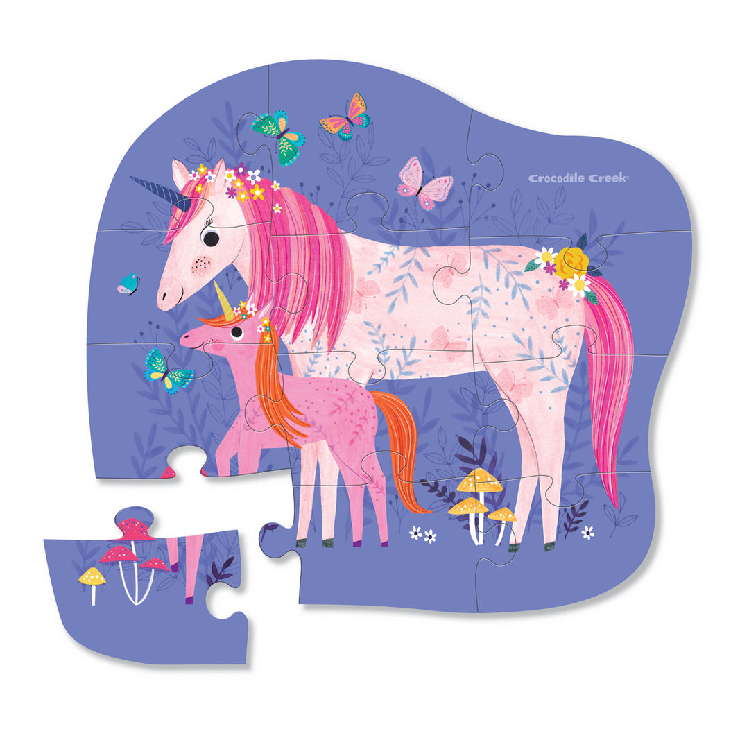 Mini Puzzle 12 Piece - Unicorn Magic