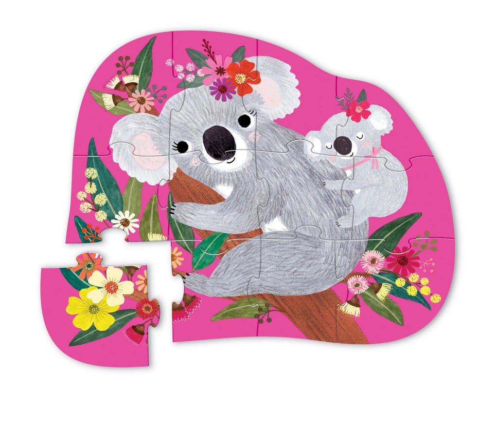 Mini Puzzle 12 Piece - Koala Cuddle