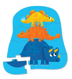 Mini Puzzle 12 Pc - Dino Friends