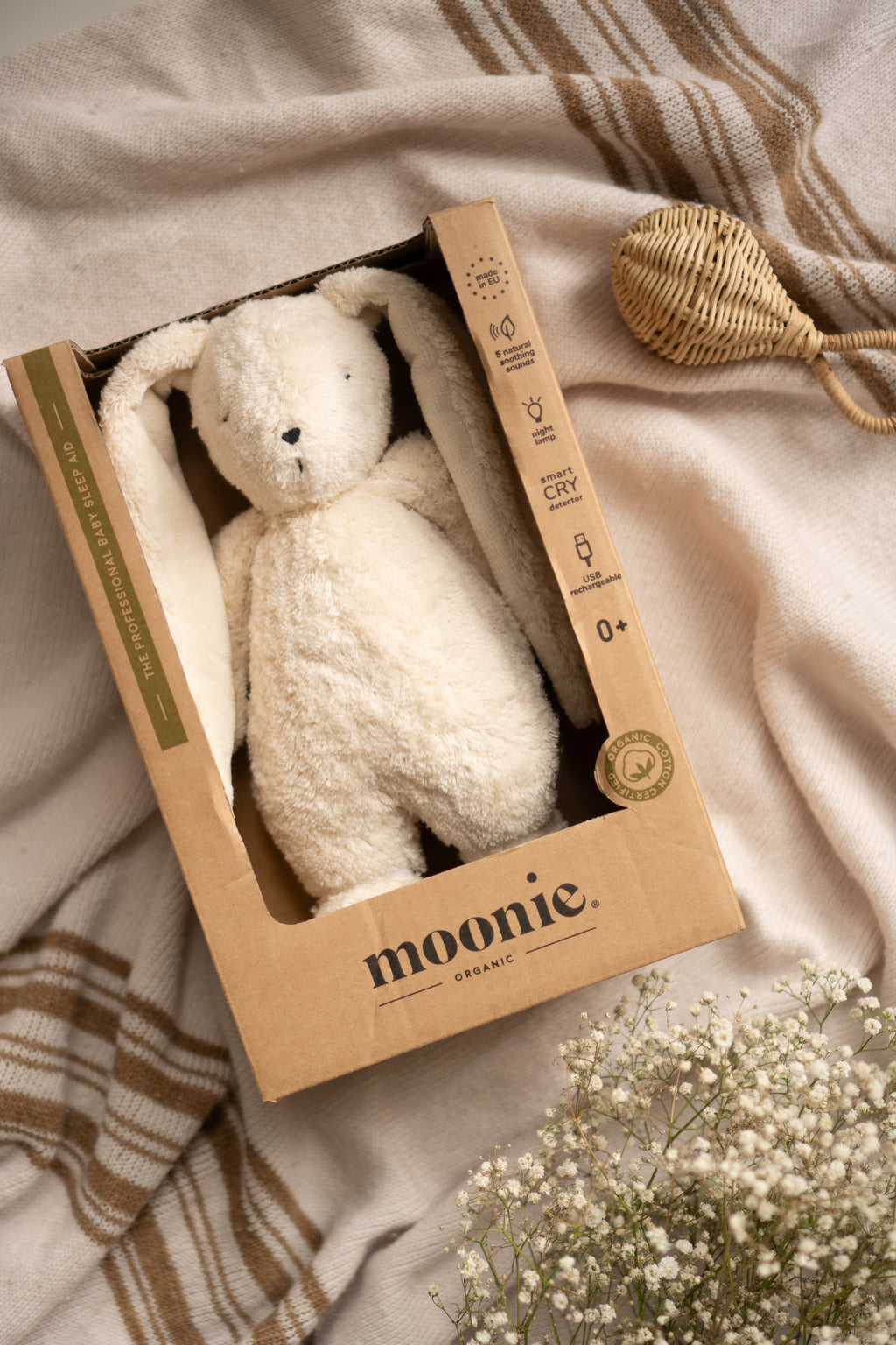 PRE-ORDER Organic Humming Bunny - Sand