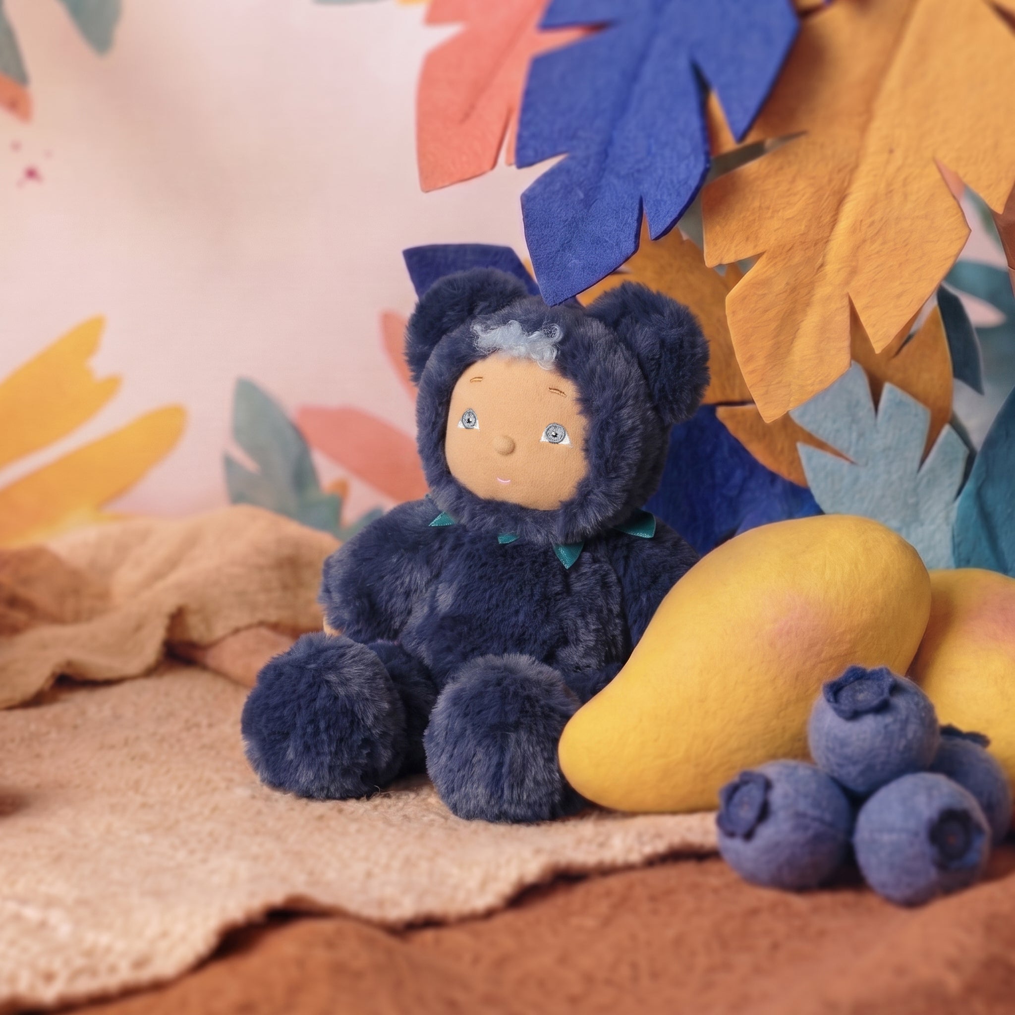 Cozy Day Dinkum - Blueberry Bear