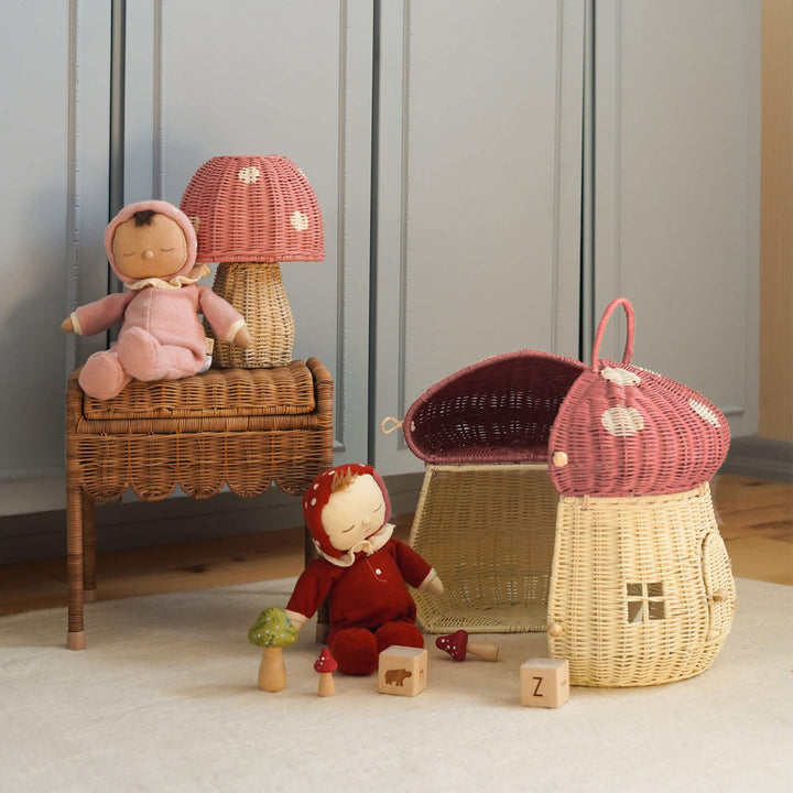 PRESALE Olli Ella Mushroom Doll House - Musk