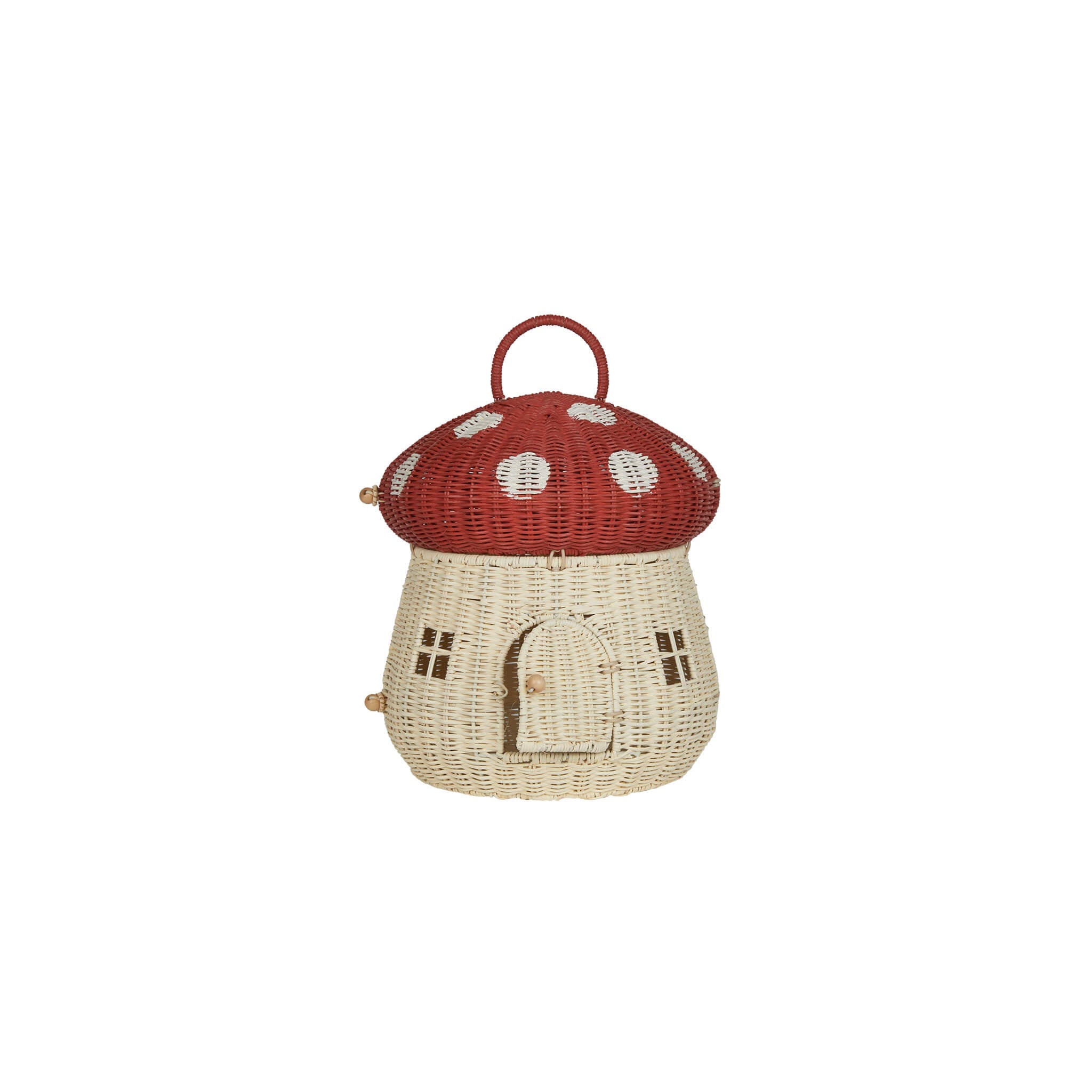 Olli Ella Mushroom Doll House - Red
