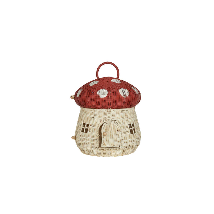 PRESALE Olli Ella Mushroom Doll House - Red