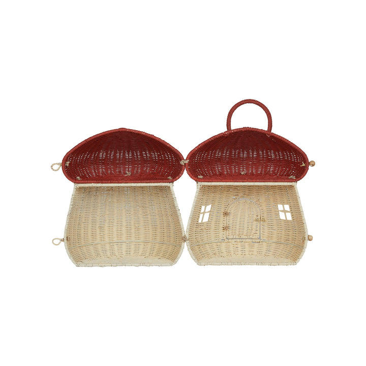 PRESALE Olli Ella Mushroom Doll House - Red