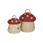 Mushroom Doll House - Red