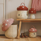 Mushroom Doll House - Red