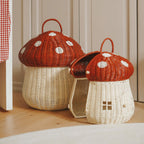 Mushroom Doll House - Red