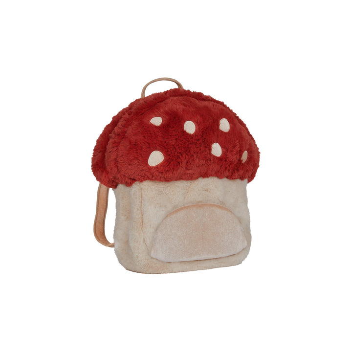 Olli Ella Hopalong Mushroom Backpack - Red