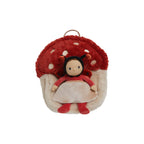 Hopalong Mushroom Backpack - Red