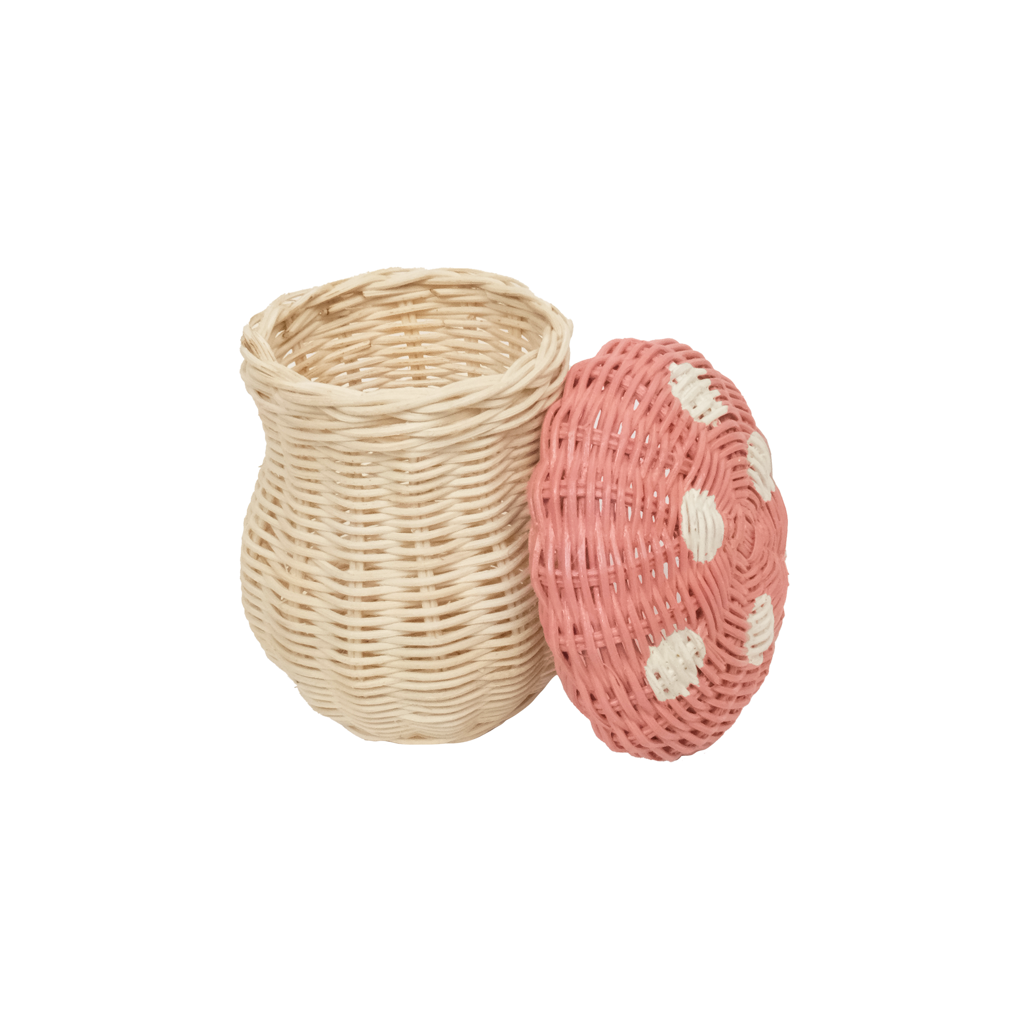 Porcini Basket - Musk/Straw