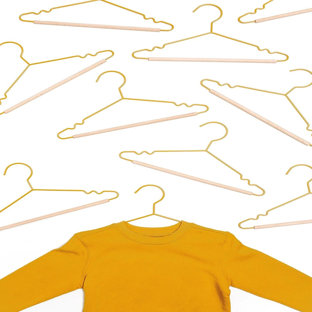 Kids Top Hangers - Mustard