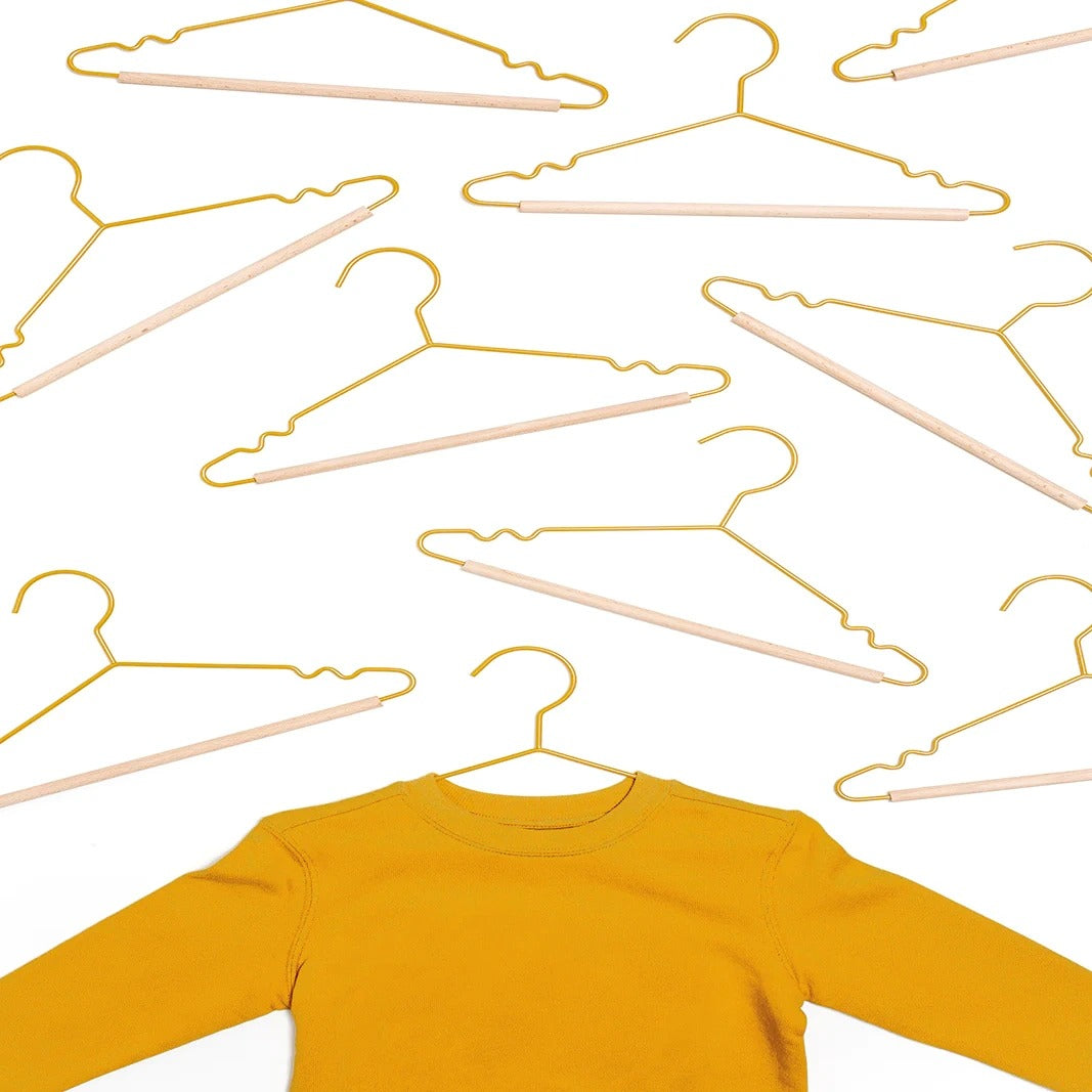 Kids Top Hangers - Mustard