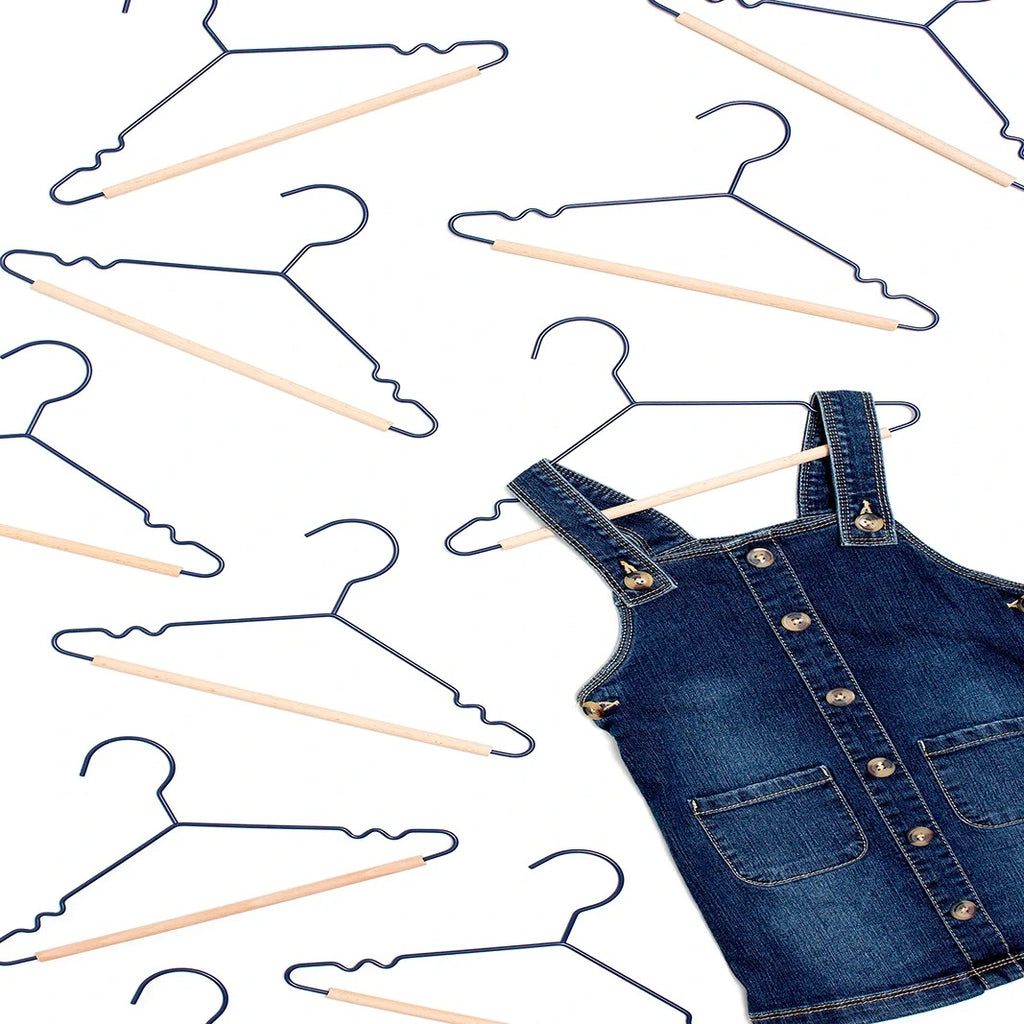 Kids Top Hangers - Navy