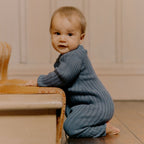 Lou Suit Cotton Knit - Vintage Indigo