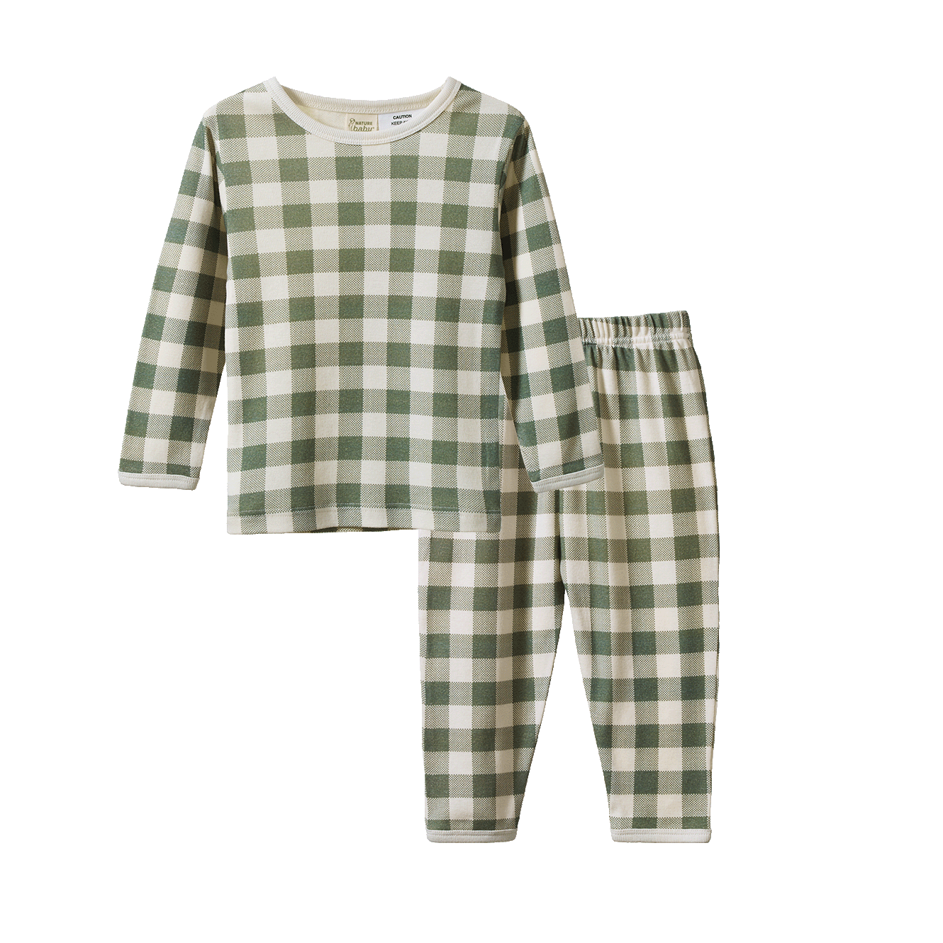 Long Sleeve Pyjamas - Crispin Check
