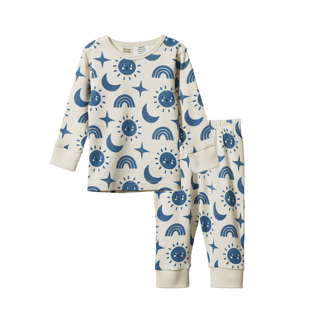 Long Sleeve Pyjamas - Twilight Print