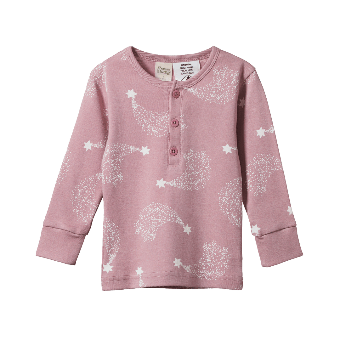 Nature Baby 2Pc Long Sleeve Pyjamas - Stardust Print