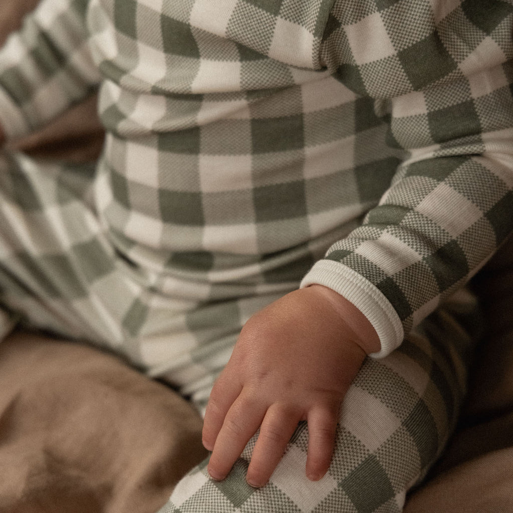 Long Sleeve Pyjamas - Crispin Check