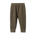 Long Sleeve Waffle Pyjamas - Seed