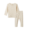 Long Sleeve Pyjama Set Pointelle - Posey Blossom