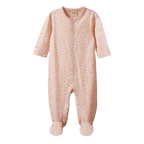 Lucy Suit - Flora Stamp Rose Dust Print