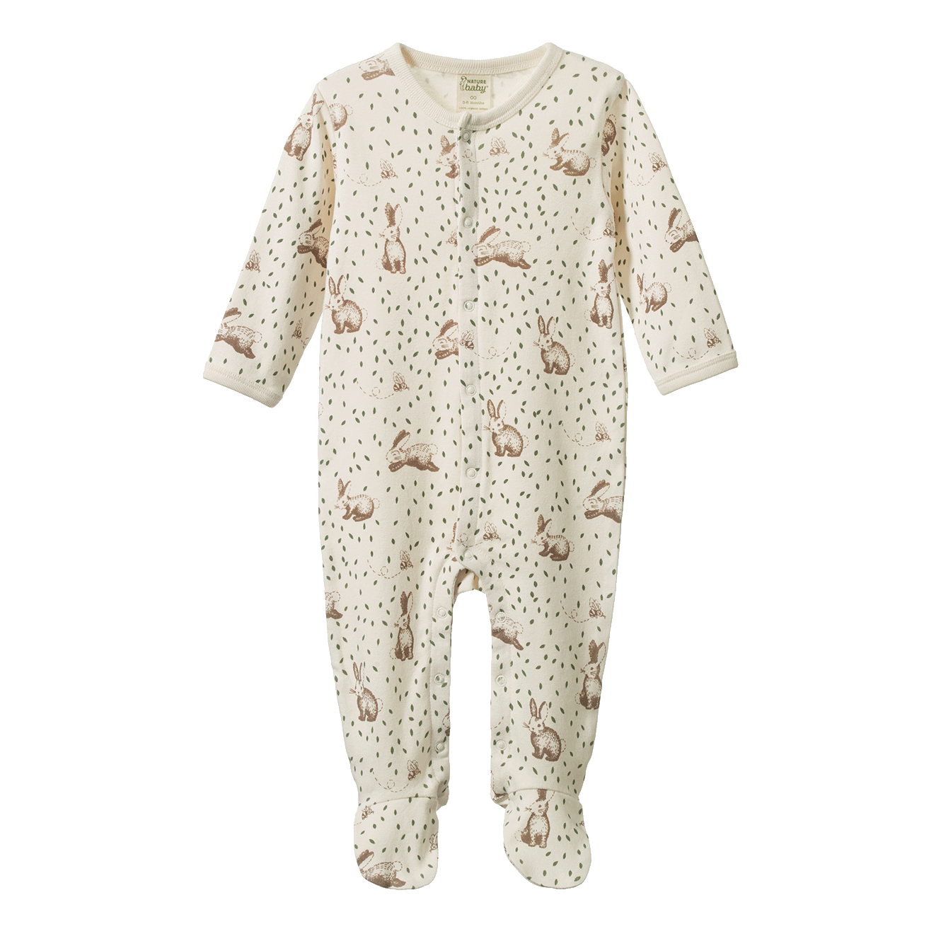 Nature Baby Stretch & Grow -  Rabbitty Print