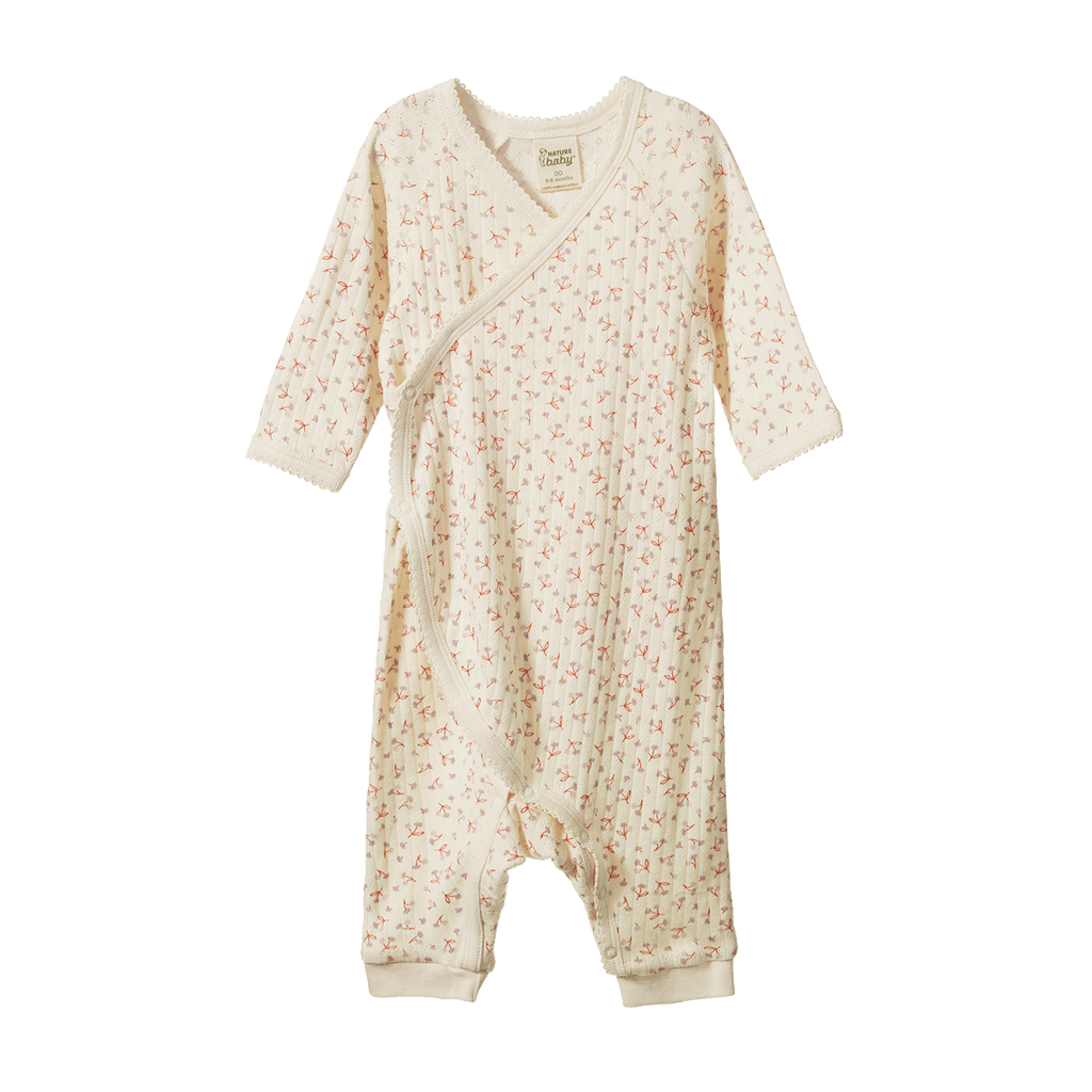 Kimono Stretch & Grow - Dandelion Print