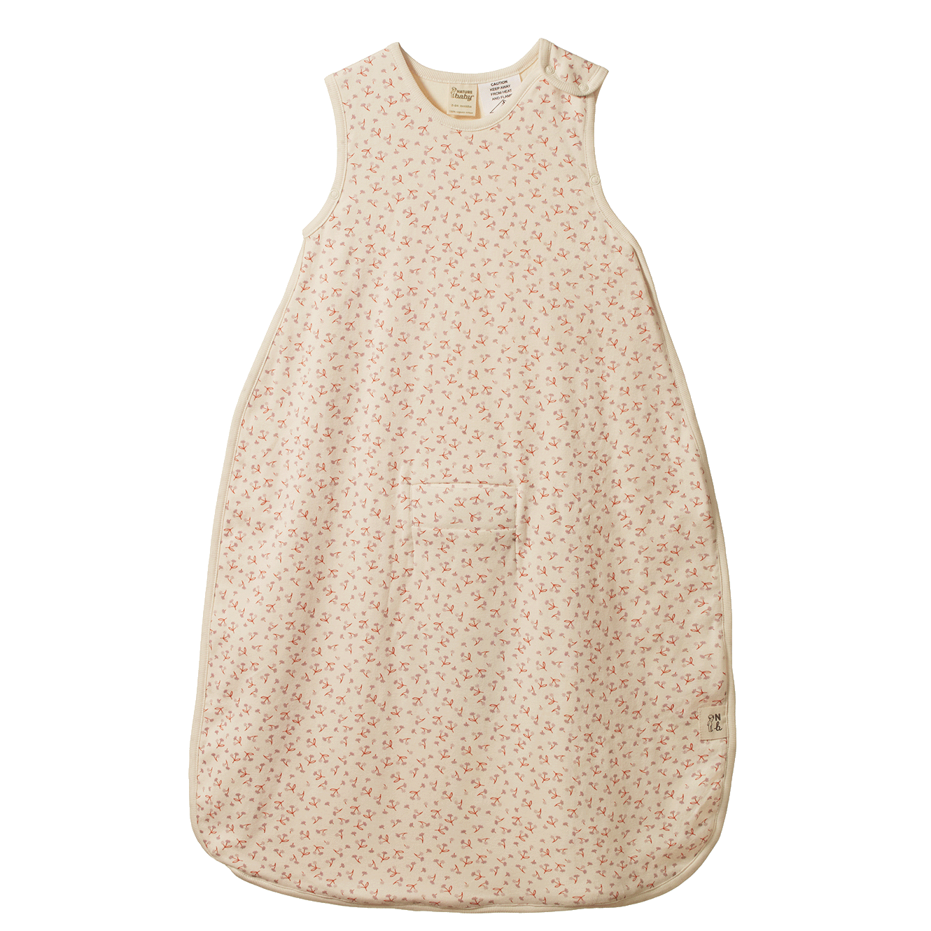 Cotton Sleeping Bag - Dandelion Print
