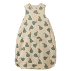 Cotton & Merino Sleeping Bag - Pear Print