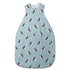 Organic Cotton & Merino Sleeping Bag - Puffin Print