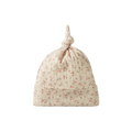 Knotted Beanie Pointelle - Dandelion Print