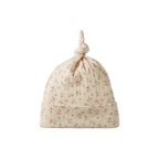 Knotted Beanie Pointelle - Dandelion Print