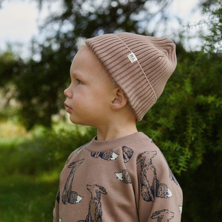 Nature Baby Emerson Sweater - Foxy Cub Print