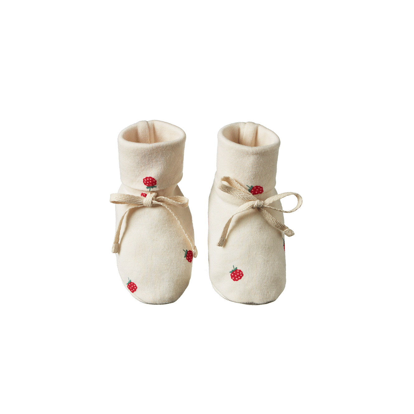 Booties -  Raspberry Print