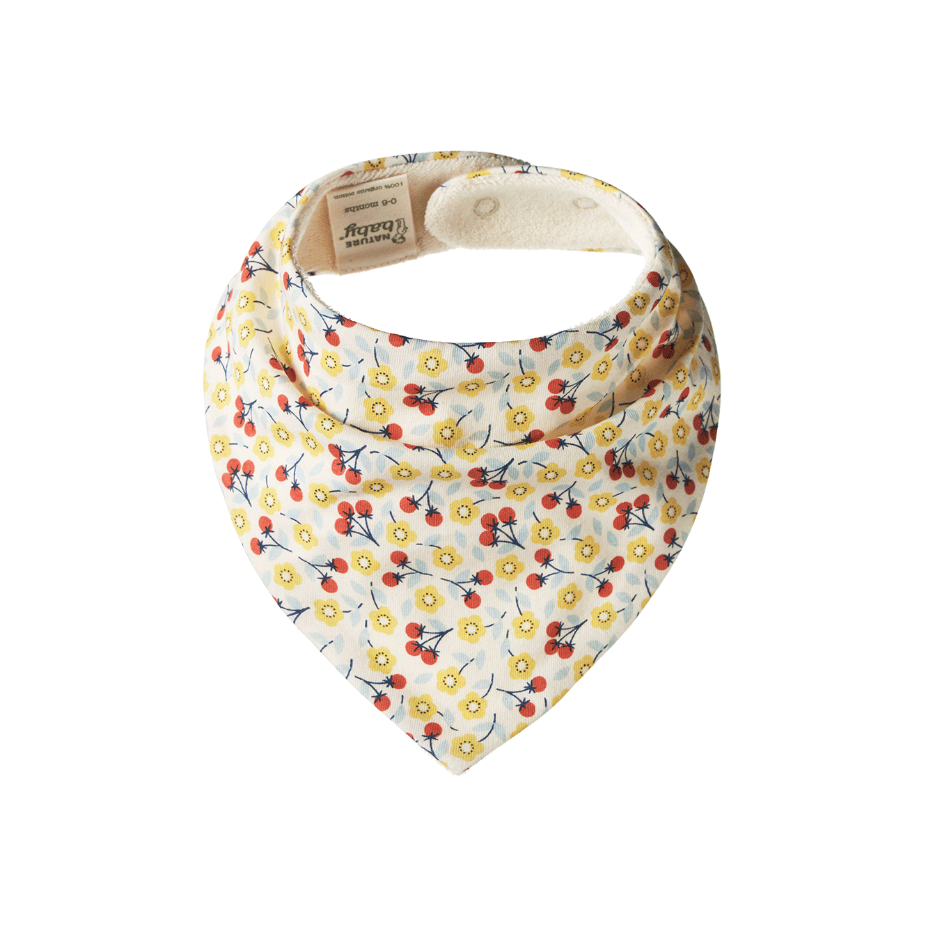 Triangle Bib - Kitchen Garden Print