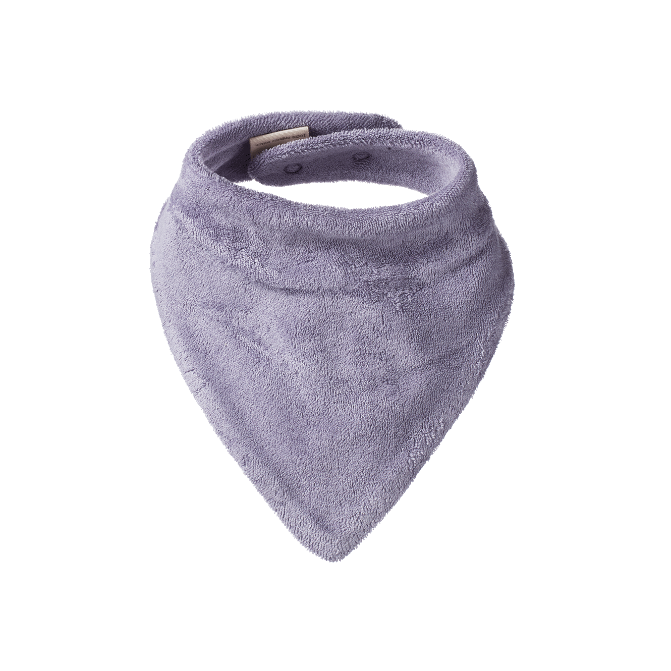 Nature Baby Triangle Bib Terry - Periwinkle