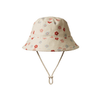 Bucket Hat - Petite Flora Stamp Print