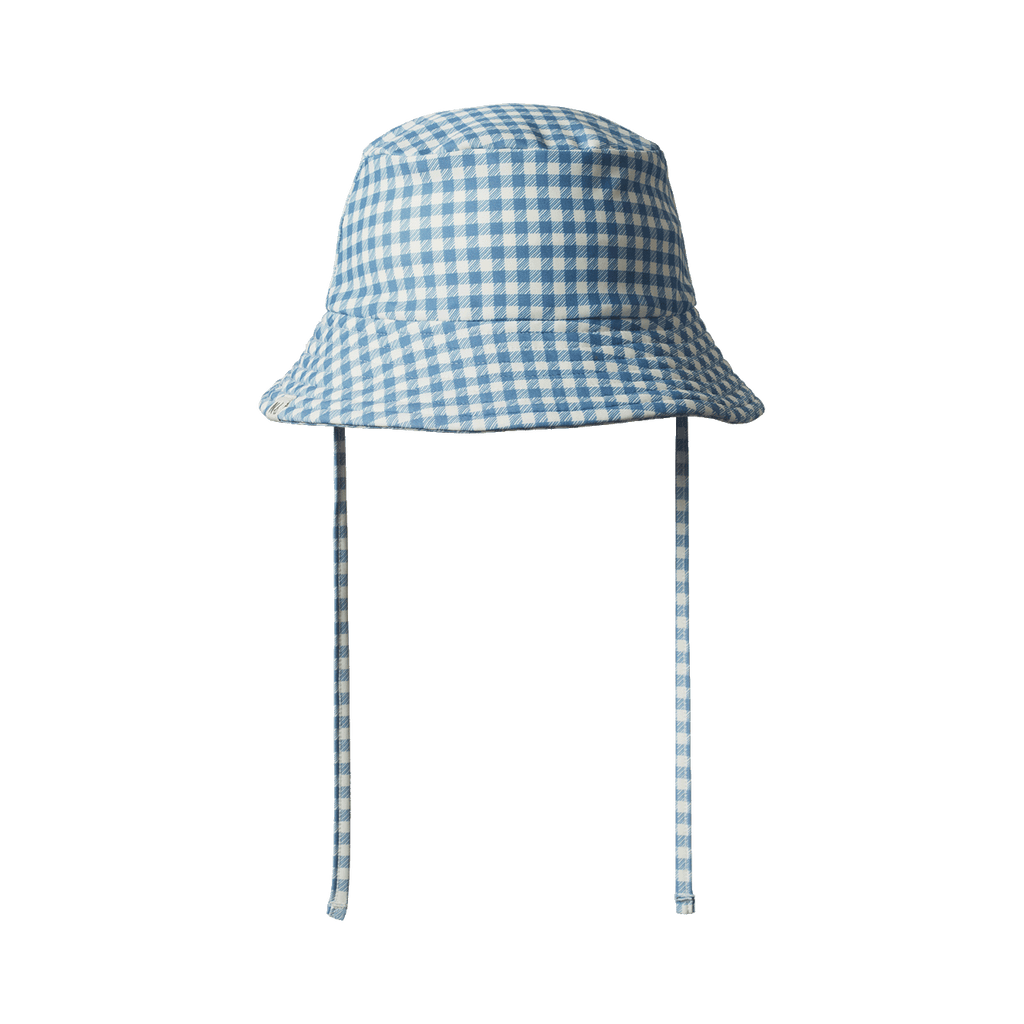 Splash Sunhat - Blue Gingham